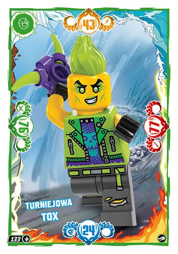 LEGO® NINJAGO® TCG10 - Nr 133: Turniejowa Tox