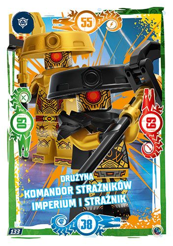 LEGO® NINJAGO® TCG9 - Nr 133: Drużyna komandor strażników imperium i strażnik