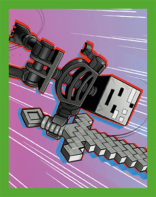 LEGO® Minecraft™ Stickers - Nr134