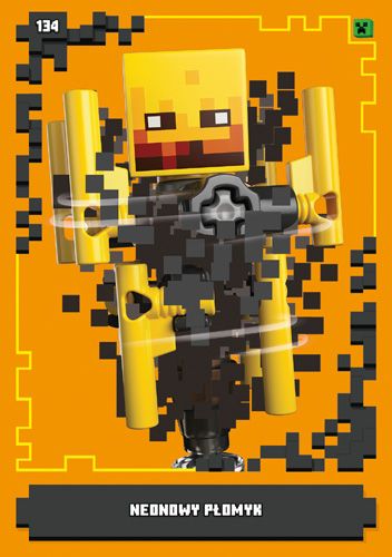 LEGO® Minecraft™ - Nr134: Neonowy płomyk