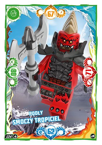 LEGO® NINJAGO® TCG10 - Nr 134: Podły smoczy tropiciel