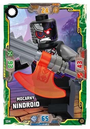 LEGO® NINJAGO® TCG8 - Nr 134: Mocarny nindroid