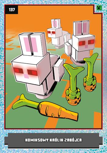 LEGO® Minecraft™ - Nr137: Komiksowy królik zabójca