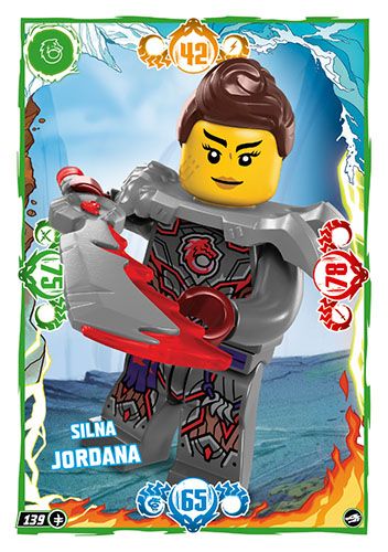 LEGO® NINJAGO® TCG10 - Nr 139: Silna Jordana