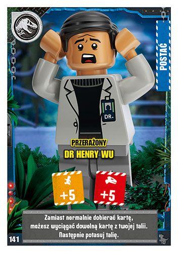 LEGO® Jurassic World™ - Nr 141: Przerażony dr Henry Wu
