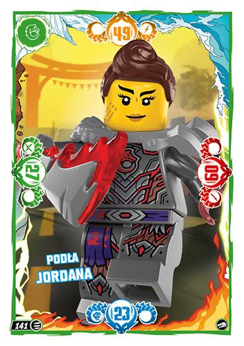 LEGO® NINJAGO® TCG10 - Nr 141: Podła Jordana