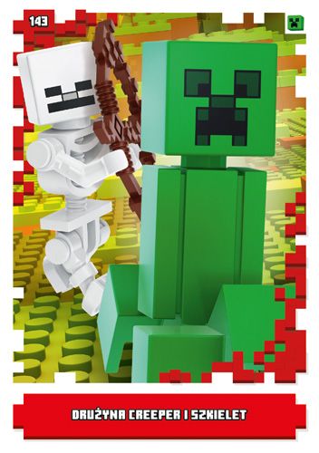 LEGO® Minecraft™ - Nr143: Drużyna creeper i szkielet