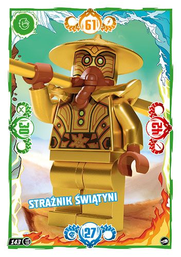 LEGO® NINJAGO® TCG10 - Nr 143: Strażnik świątyni