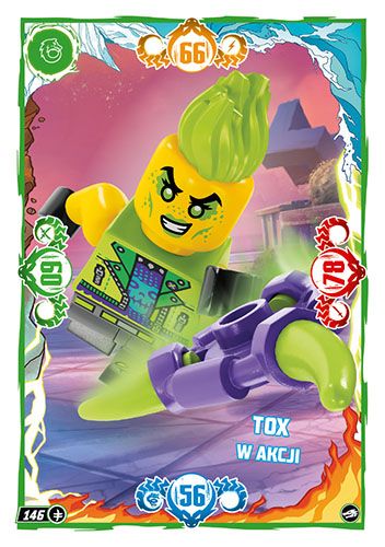 LEGO® NINJAGO® TCG10 - Nr 146: Tox w akcji