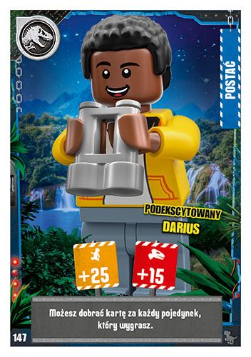 LEGO® Jurassic World™ - Nr 147: Podekscytowany Darius
