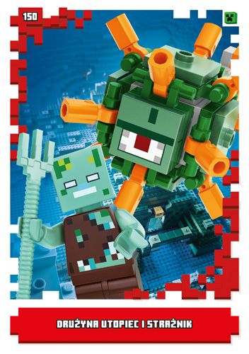 LEGO® Minecraft™ - Nr150: Drużyna utopiec i strażnik