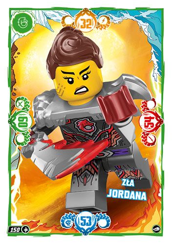 LEGO® NINJAGO® TCG10 - Nr 150: Zła Jordana