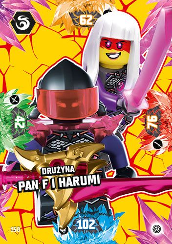 LEGO® NINJAGO® TCG8 - Nr 150: Drużyna pan F i Harumi