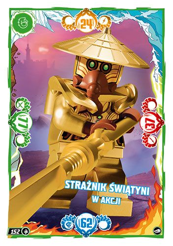 LEGO® NINJAGO® TCG10 - Nr 152: Strażnik świątyni w akcji