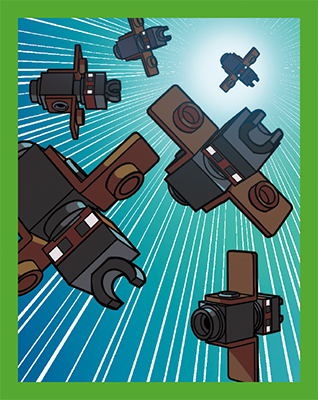 LEGO® Minecraft™ Stickers - Nr154
