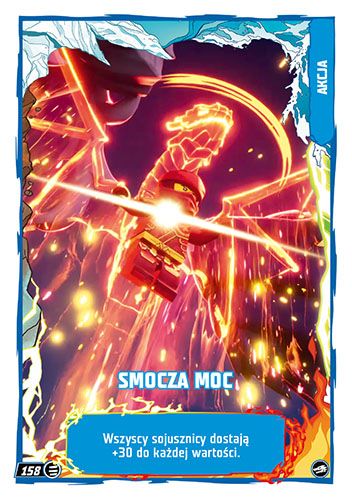 LEGO® NINJAGO® TCG10 - Nr 158: Smocza moc