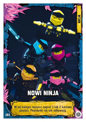 LEGO® NINJAGO® TCG8 - Nr 161: Nowi ninja
