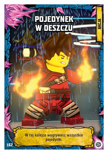 LEGO® NINJAGO® TCG8 - Nr 162: Pojedynek w deszczu