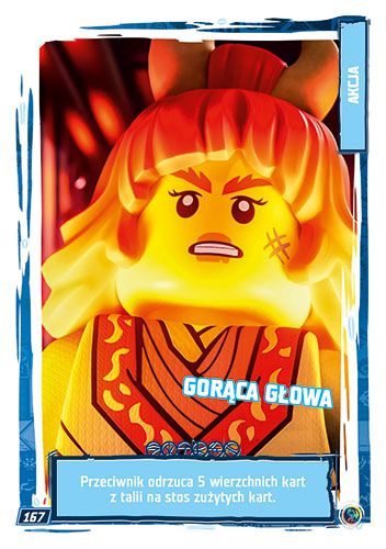 LEGO® NINJAGO® TCG9 - Nr 167: Gorąca głowa