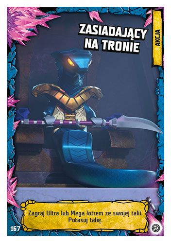 LEGO® NINJAGO® TCG8 - Nr 167: Zasiadający na tronie