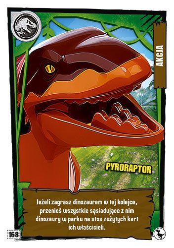 LEGO® Jurassic World™ - Nr 168: Pyroraptor