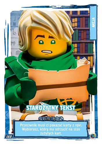 LEGO® NINJAGO® TCG9 - Nr 168: Starożytny tekst