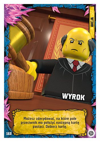 LEGO® NINJAGO® TCG8 - Nr 168: Wyrok