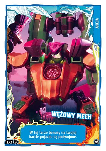 LEGO® NINJAGO® TCG10 - Nr 171: Wężowy mech