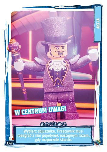 LEGO® NINJAGO® TCG9 - Nr 176: W centrum uwagi