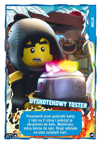 LEGO® NINJAGO® TCG10 - Nr 177: Dyskotekowy toster