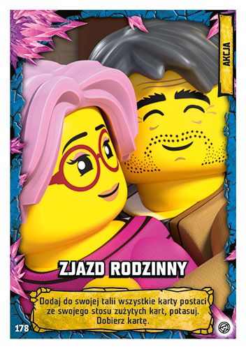 LEGO® NINJAGO® TCG8 - Nr 178: Zjazd rodzinny