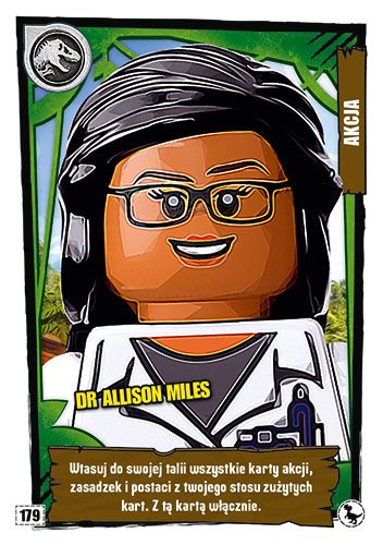 LEGO® Jurassic World™ - Nr 179: Dr Allison Miles