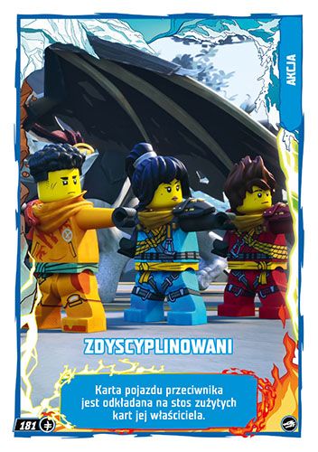 LEGO® NINJAGO® TCG10 - Nr 181: Zdyscyplinowani