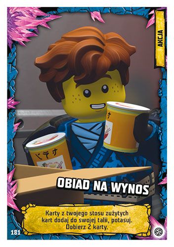 LEGO® NINJAGO® TCG8 - Nr 181: Obiad na wynos