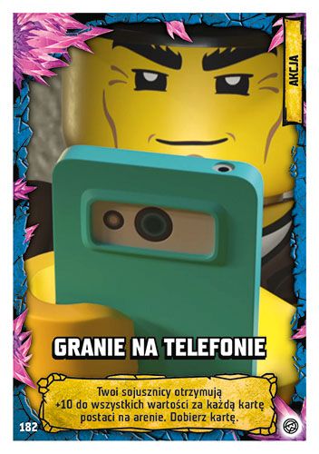 LEGO® NINJAGO® TCG8 - Nr 182: Granie na telefonie