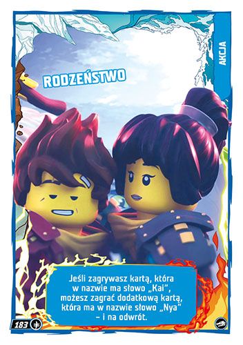 LEGO® NINJAGO® TCG10 - Nr 183: Rodzeństwo