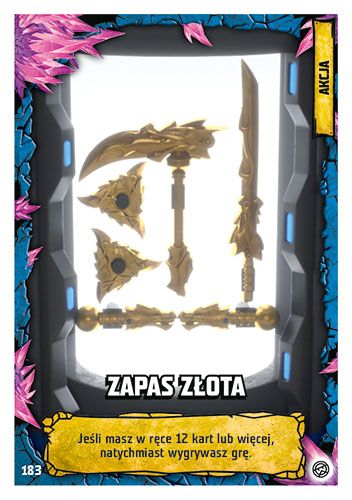 LEGO® NINJAGO® TCG8 - Nr 183: Zapas złota
