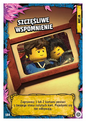 LEGO® NINJAGO® TCG8 - Nr 184: Szczęśliwe wspomnienie