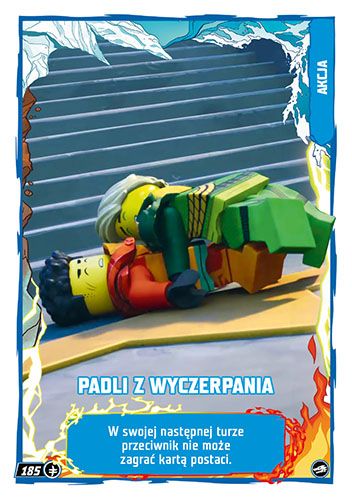 LEGO® NINJAGO® TCG10 - Nr 185: Padli z wyczerpania
