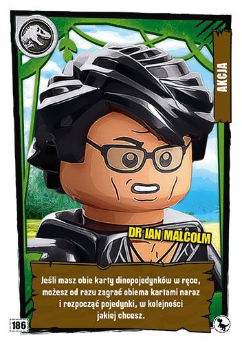 LEGO® Jurassic World™ - Nr 186: Dr Ian Malcolm