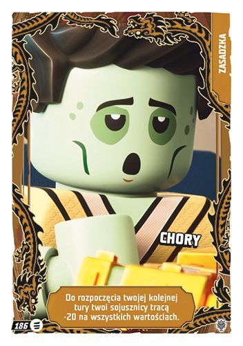 LEGO® NINJAGO® TCG11 - Nr 186: Chory
