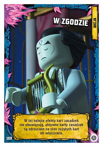 LEGO® NINJAGO® TCG8 - Nr 188: W zgodzie