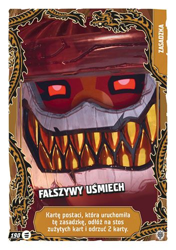 LEGO® NINJAGO® TCG11 - Nr 190: Fałszywy uśmiech
