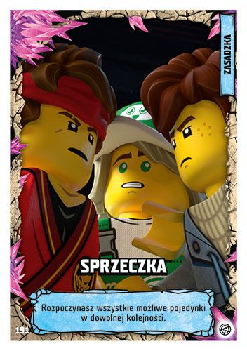 LEGO® NINJAGO® TCG8 - Nr 191: Sprzeczka