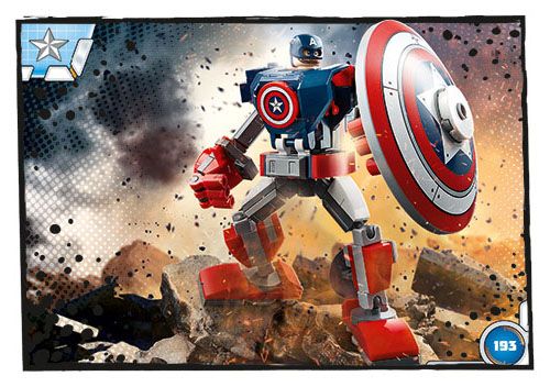 LEGO® MARVEL Avengers TCC - Nr 193: Opancerzony mech Kapitana Ameryki