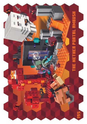 LEGO® Minecraft™ TCC3 - Nr  195: The Nether Portal Ambush