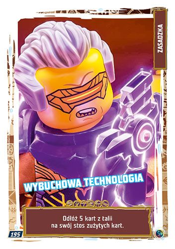 LEGO® NINJAGO® TCG9 - Nr 195: Wybuchowa technologia