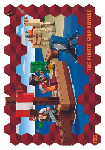LEGO® Minecraft™ TCC3 - Nr  196: The Pirate Ship Voyage