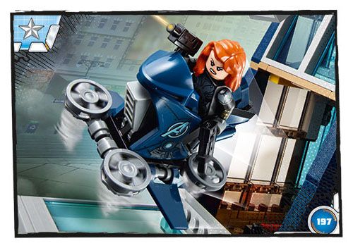 LEGO® MARVEL Avengers TCC - Nr 197: Sky Cycle Czarnej Wdowy