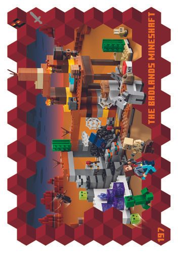 LEGO® Minecraft™ TCC3 - Nr  197: The Badlands Mineshaft